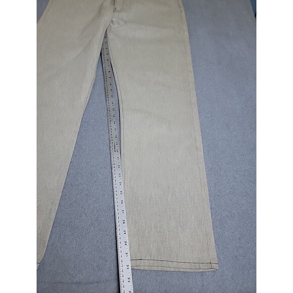 Levis Mens 501 Jeans 40x34 Straight Gray Shrink Fit Button Fly High Rise Cotton - Picture 6 of 16